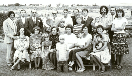 Kids at Dad's funearl