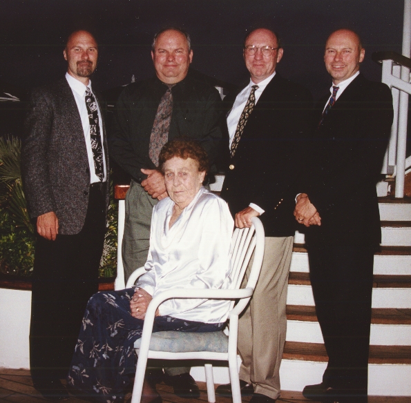 Mom and the boys